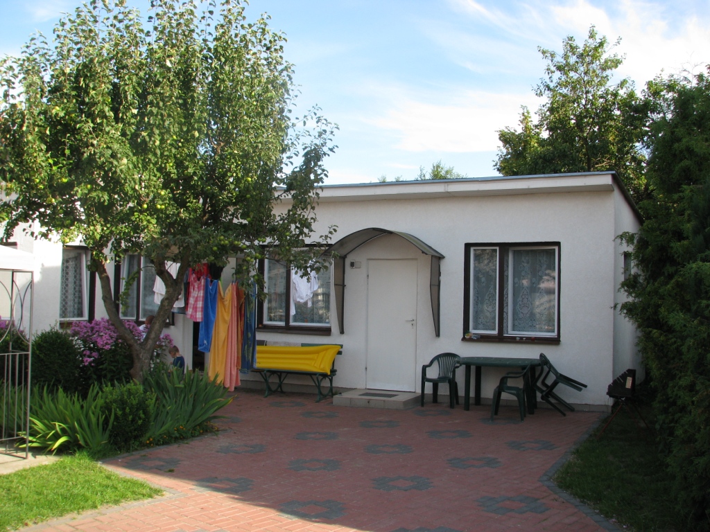 Murowane domki szeregowe